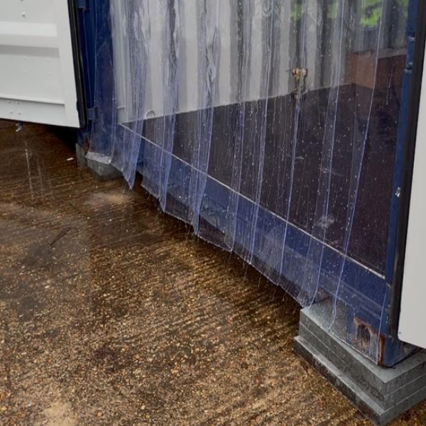 All Weather PVC Strip Curtains For Shipping Containers