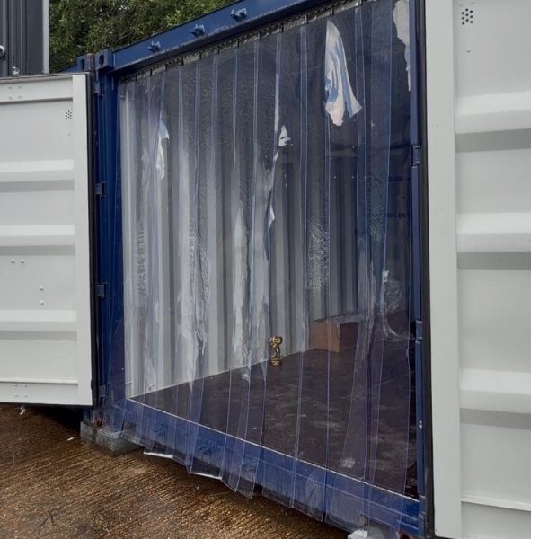All Weather PVC Strip Curtains For Shipping Containers