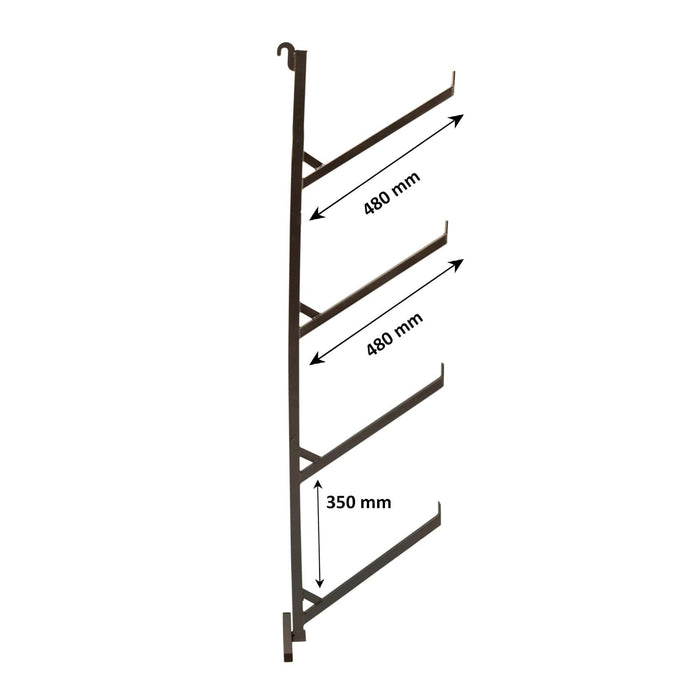Shipping Container 4 Tier Pipe Racking Kit