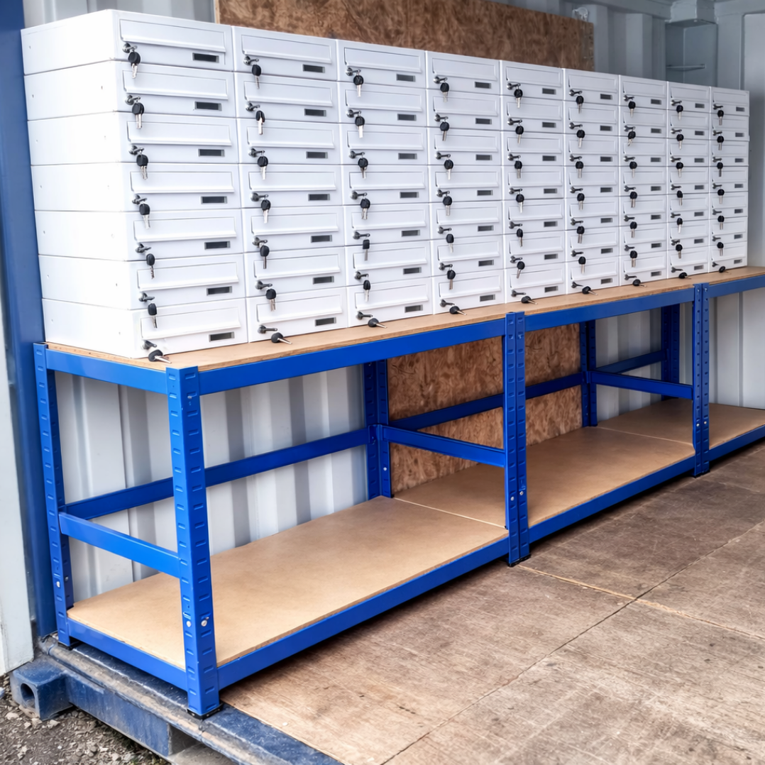 High Security Self Storage Mail Box Unit - Quickfit Container Accessories