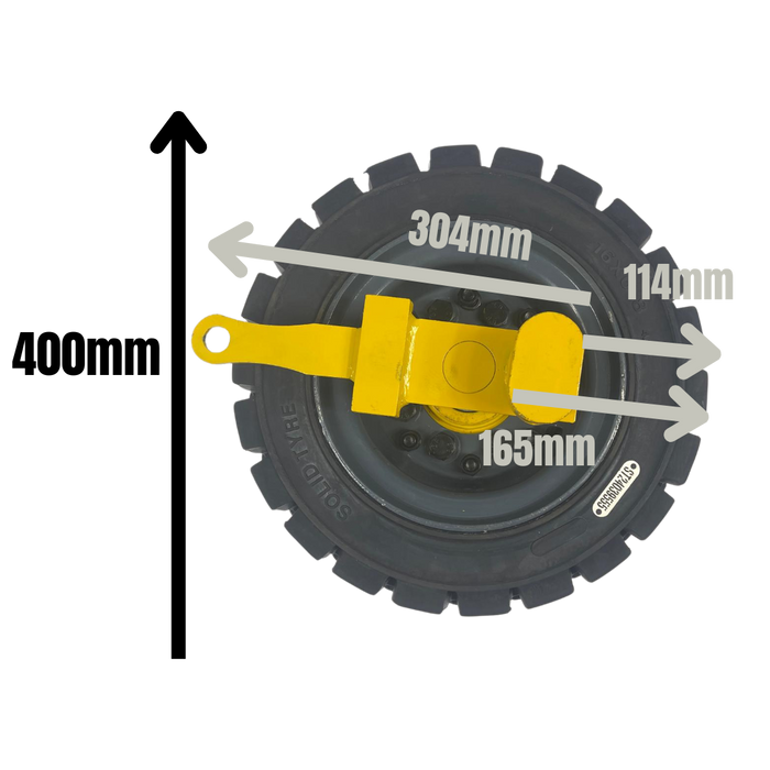 Heavy-Duty Shipping Container Fixed Side Mounted Caster Wheel