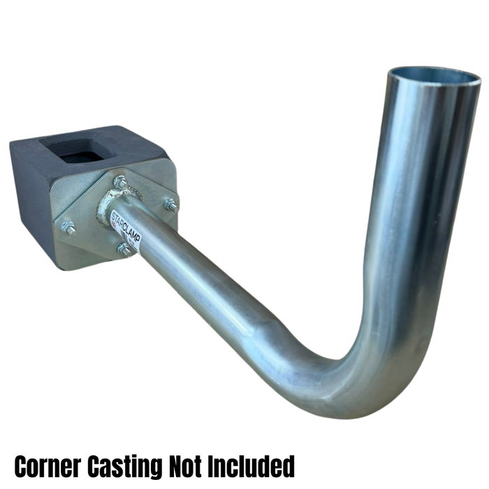 Shipping Container Fixing Plate, Antenna Arm For Starlink & Unistrut