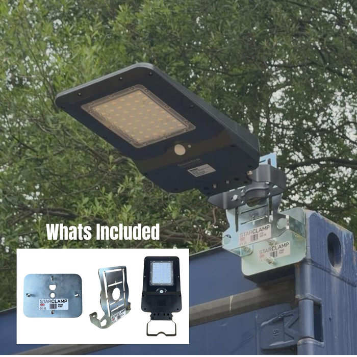 Shipping Container Front Fixing Plate & CCTV/Lighting Bracket