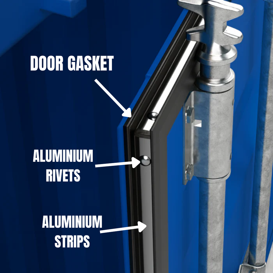 Complete Shipping Container Door Gasket Kit — Quickfit Container ...