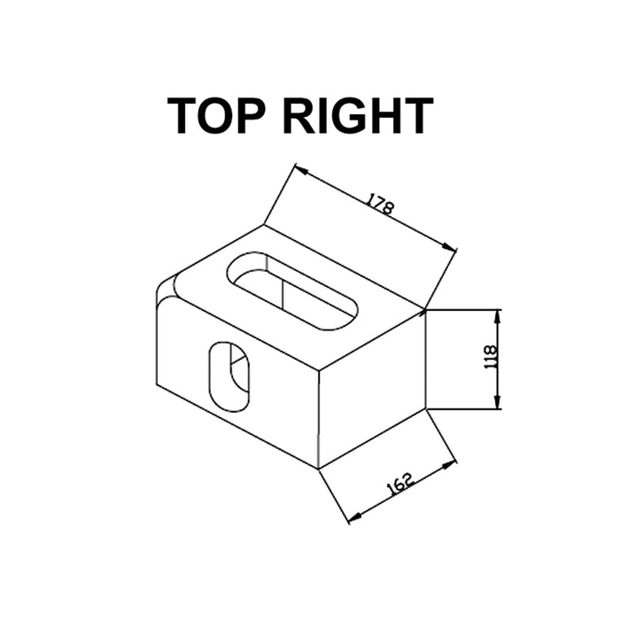 Container Casting Size Top Corner Castings for Shipping Containers - QFCA - Quickfit Container ...