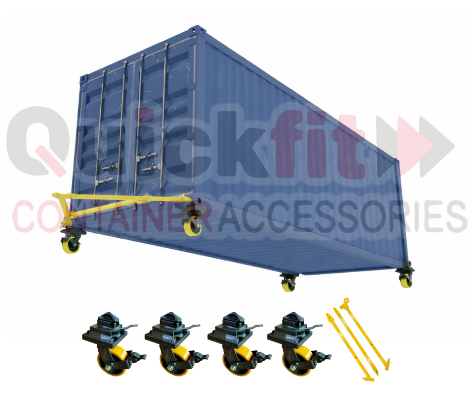 Shipping Container Wheel Sets - Quickfit Container Accessories