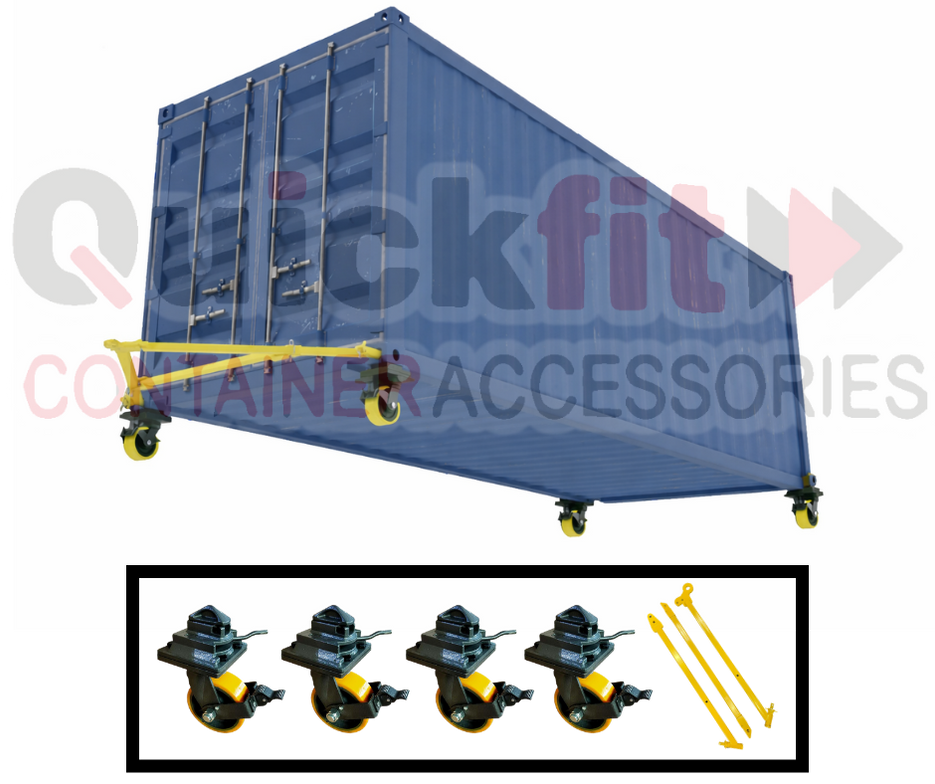 Shipping Container Wheel Sets - Quickfit Container Accessories