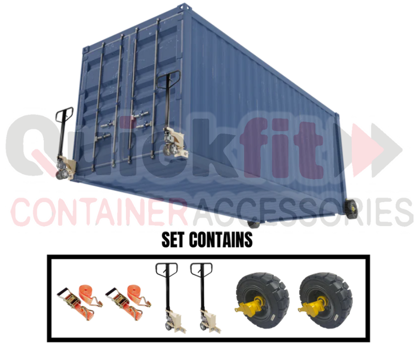 Quick Fit Container Accessories Shipping Container Wheel Sets - Quickfit Container Accessories