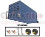 Quick Fit Container Accessories Shipping Container Wheel Sets - Quickfit Container Accessories