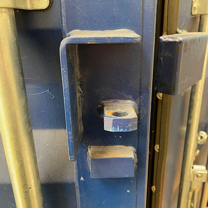 Welded Container Lock Weld-On Lock Box for Shipping Containers - QCA — Quickfit Container ...