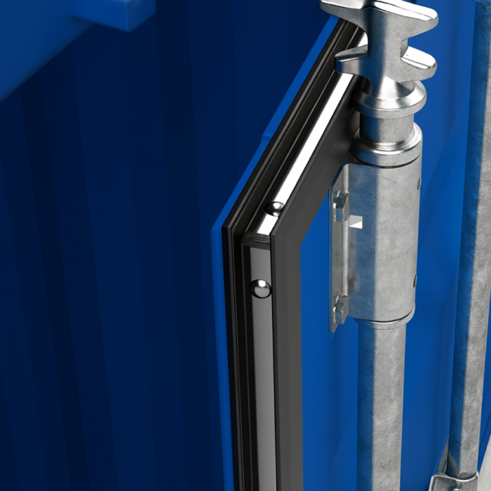 Shipping Container Door Aluminium Retaining Strip