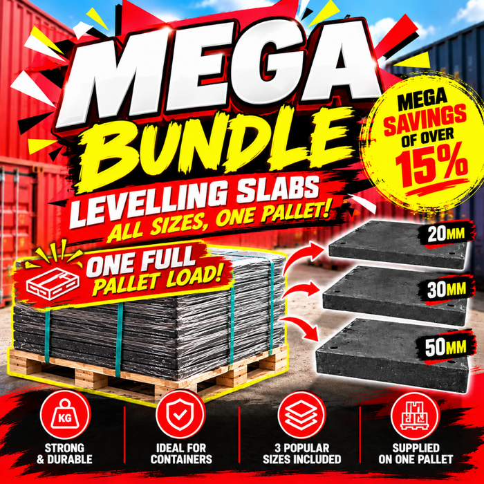 Shipping Container Levelling Slab Mega Bundle