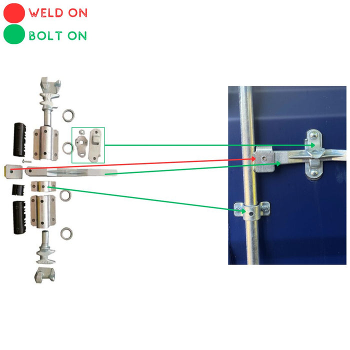 Door Locking Device Set for Shipping Containers - QCA - Quickfit ...