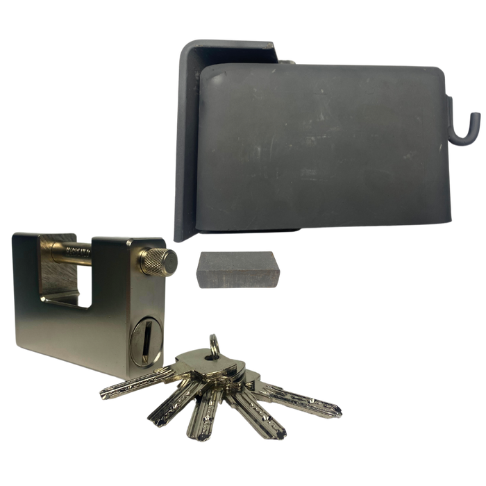 Welded Container Lock Weld-On Lock Box for Shipping Containers - QCA — Quickfit Container ...