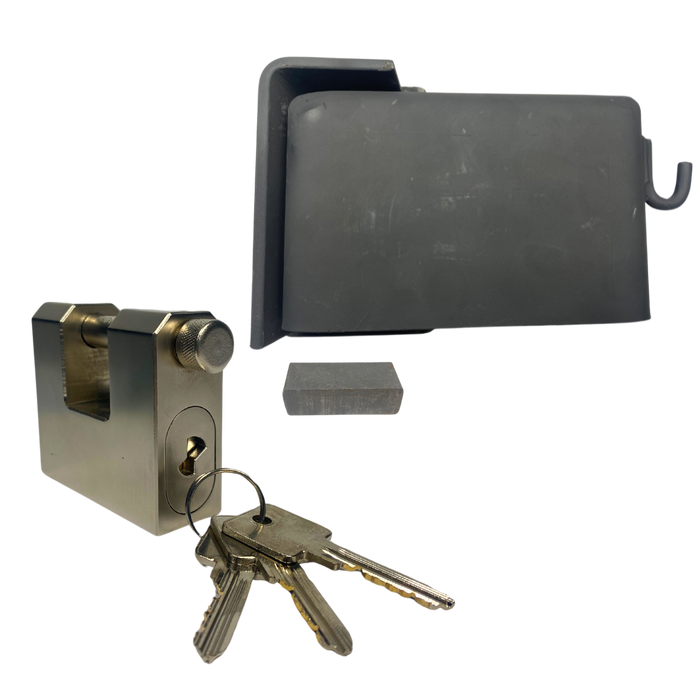 Shipping Container Weld On Lock Box (Right Hand Opening)