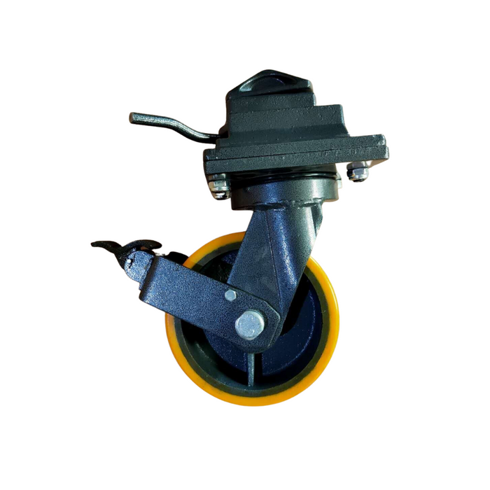 Container Cart Wheel Caster Wheels for Easy Container Movement - QCA — Quickfit Container ...