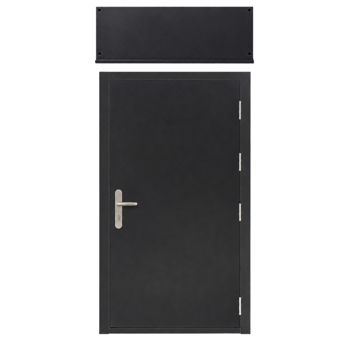 Self Drilling Shipping Container Single Door - No Welding Required | Self Install